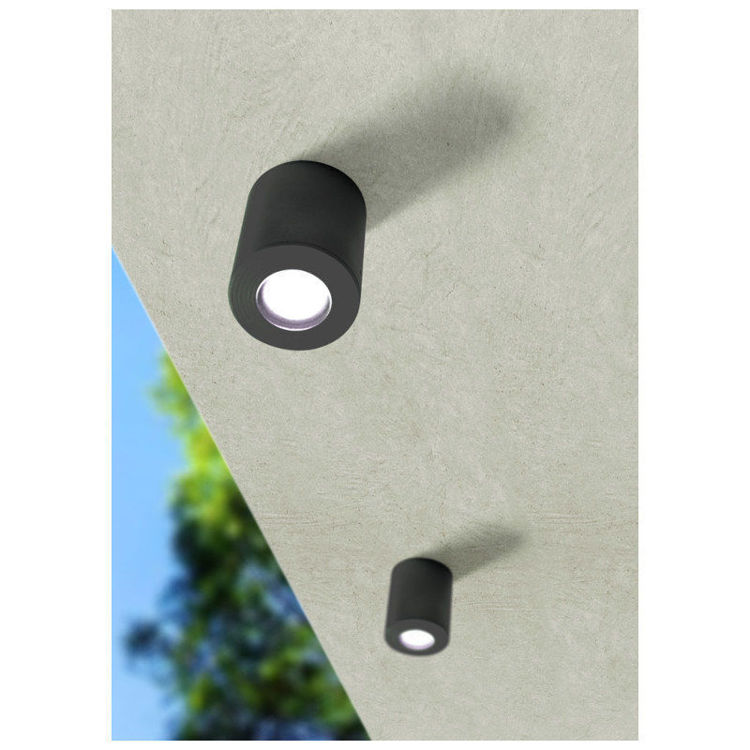 Alles FUMAGALLI LED stropna svjetiljka FRANCA 90 BLACK 3.5W 3000/4000K