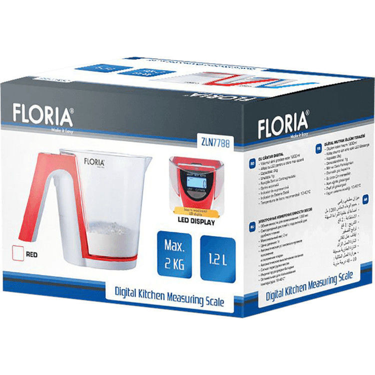 Alles FLORIA kuhinjska vaga ZLN7788/RD