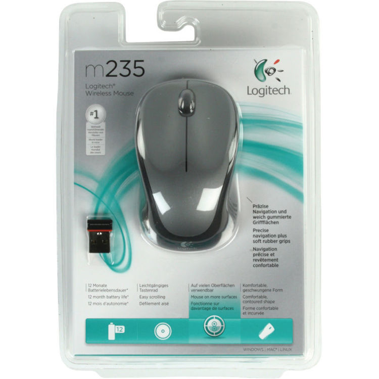 Alles LOGITECH miš bežični M235 COLT MATTE	
