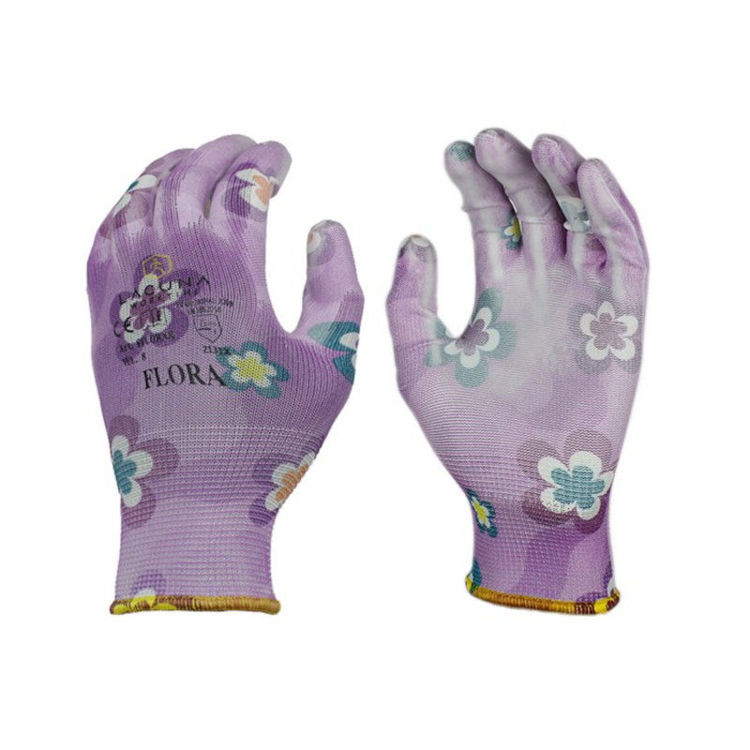 Alles Rukavice vrtne FLORA ROZA veličina 8