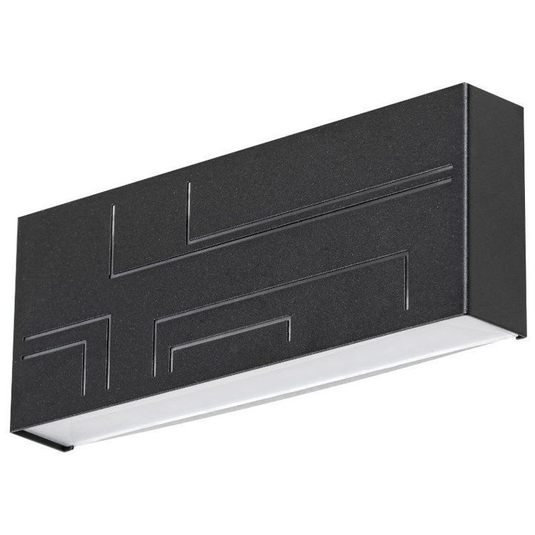 Alles RABALUX LED zidna svjetiljka MARIBOR 12W 4000K CRNA 8873