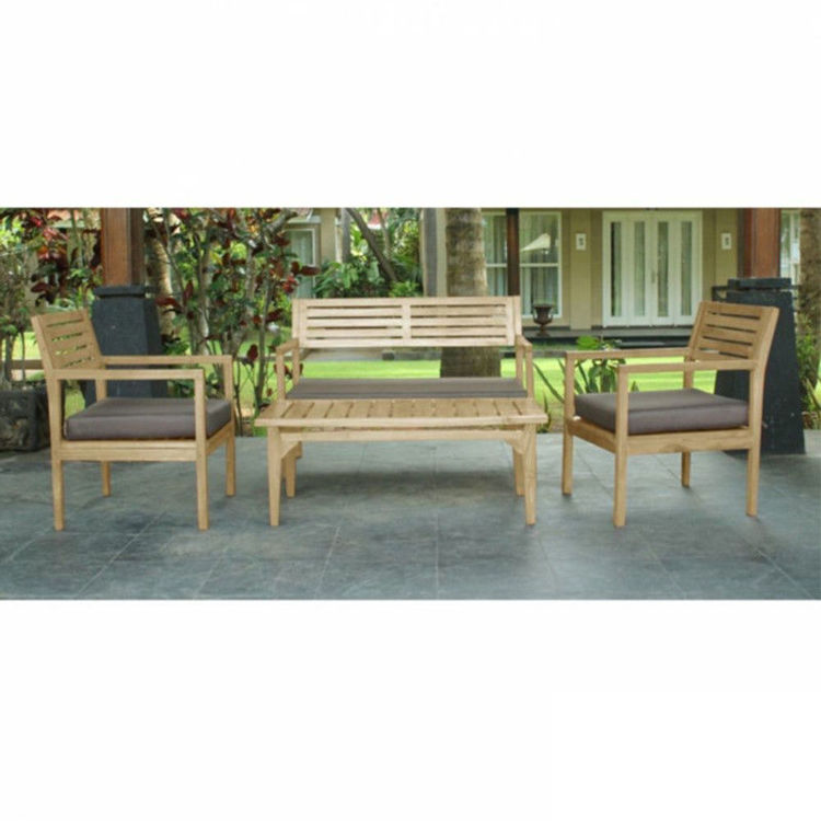 Alles Vrtni set 4-djelni, s jastucima