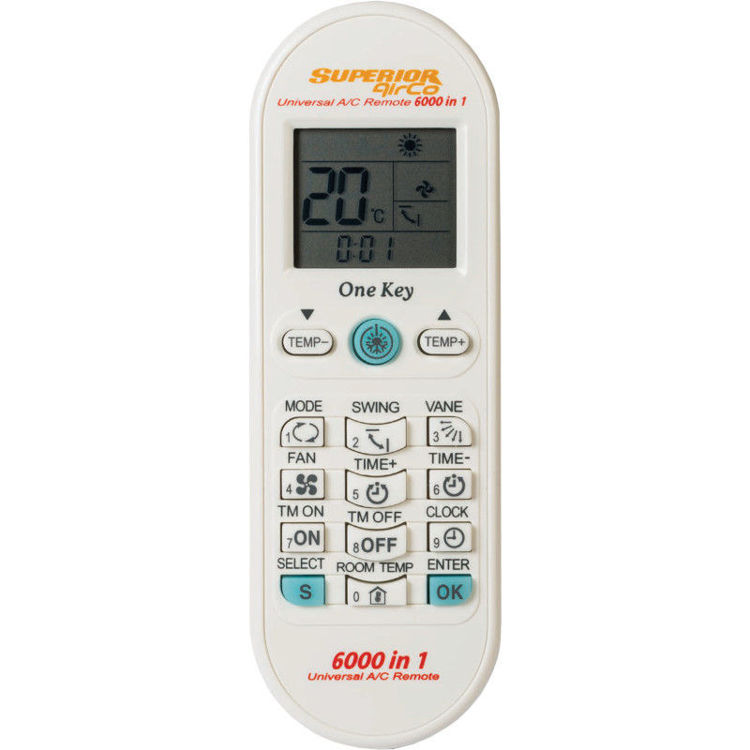 Alles SUPERIOR daljinski upravljač za klime univerzalni RC AIRCO 6000/1