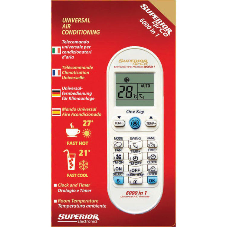 Alles SUPERIOR daljinski upravljač za klime univerzalni RC AIRCO 6000/1