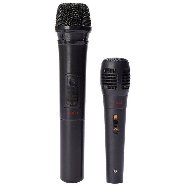 Alles AIWA zvučnik prijenosni karaoke party light KBTUS-400