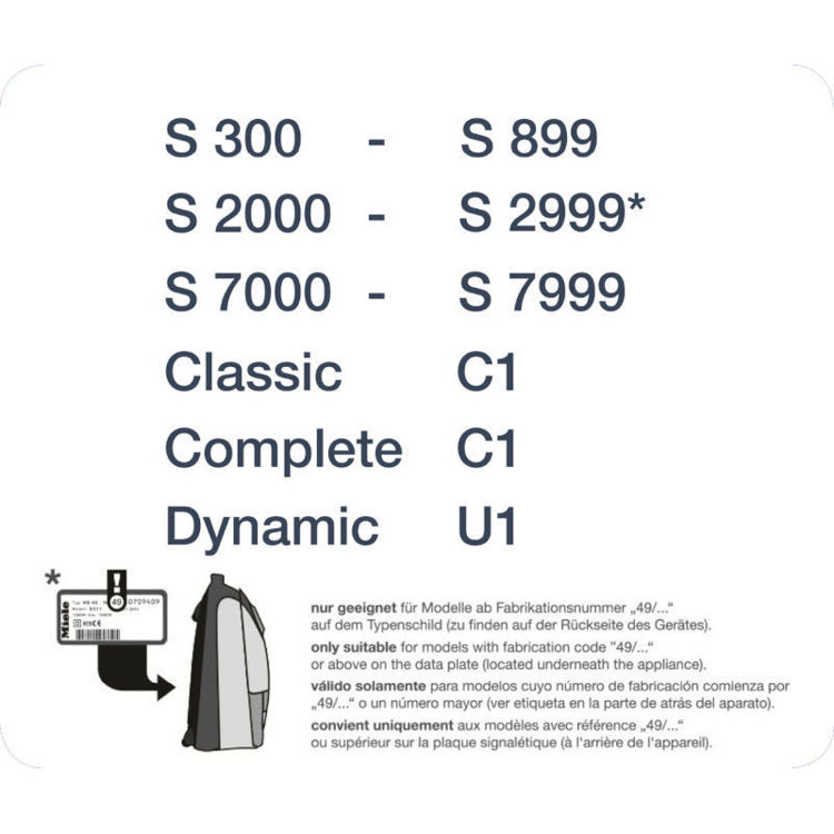 Alles MIELE filter za usisavač SF-HA 30