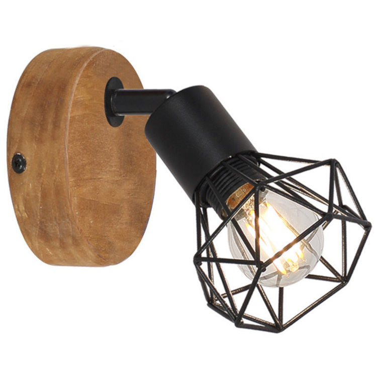Alles Svjetiljka SL CAGE1 BLACK E14