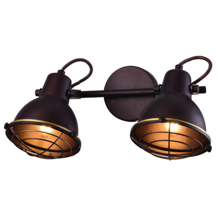 Alles Svjetiljka zidna W10145-2 COFFE GOLD 2xE27