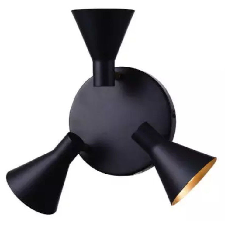 Alles Svjetiljka W10139-3 MATT BLACK 2xE14