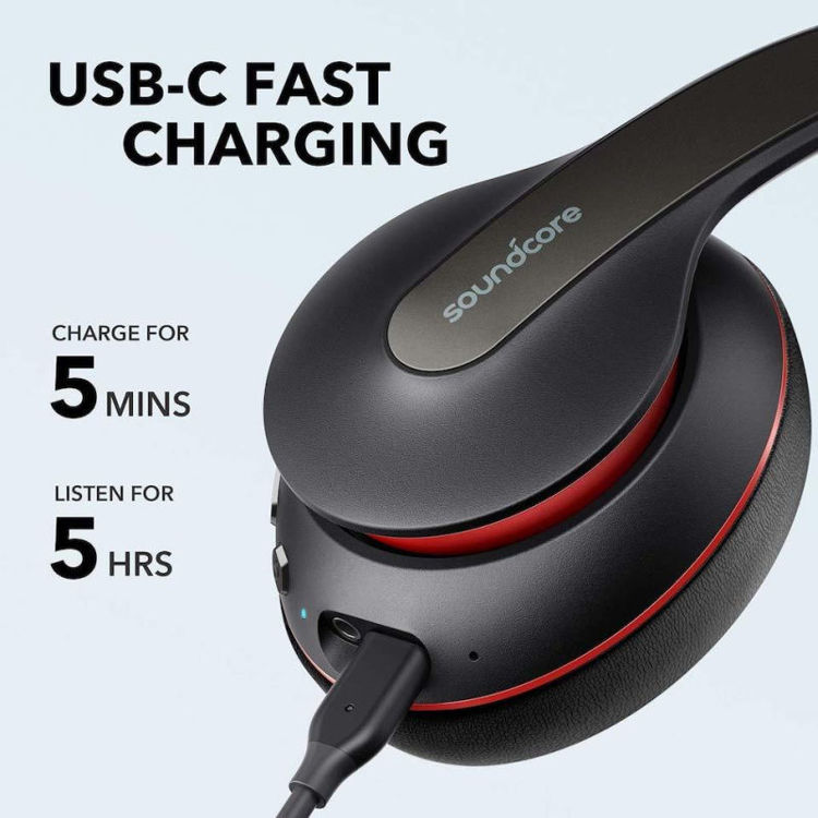 Alles ANKER SOUNDCORE slušalice LIFE Q10 CRNO-CRVENE