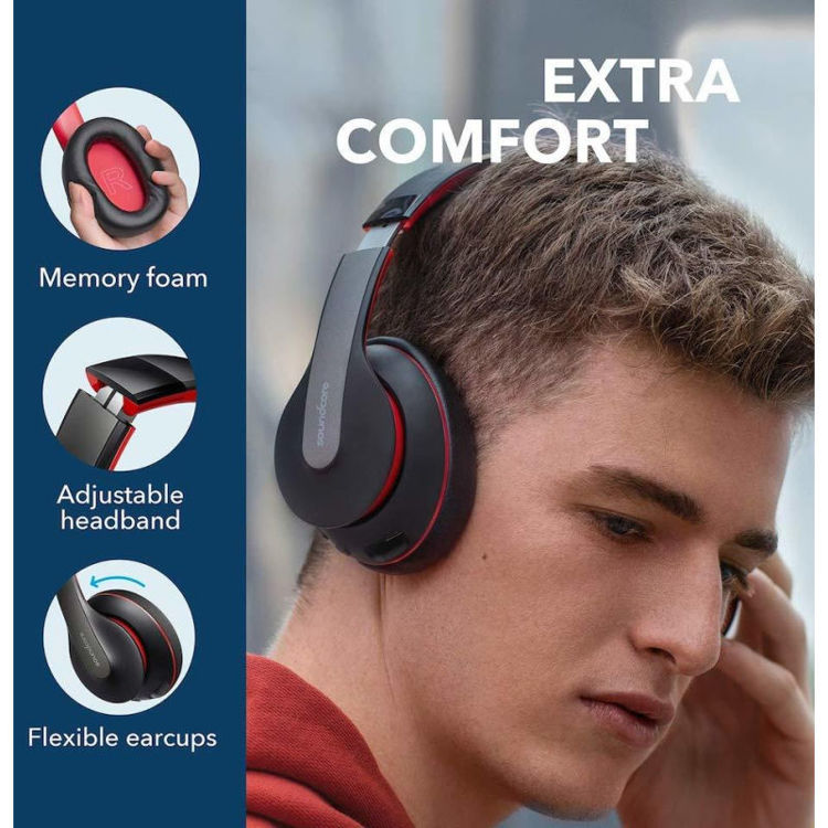 Alles ANKER SOUNDCORE slušalice LIFE Q10 CRNO-CRVENE