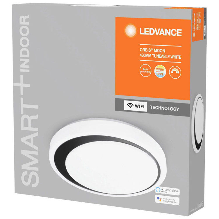Alles LEDVANCE LED svjetiljka SMART + WIFI ORBIS Moon 480 BK