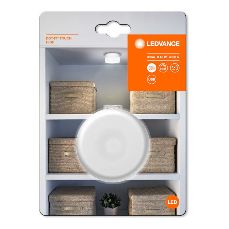 Alles LEDVANCE baterijska svjetiljka DOT-it TOUCH High White