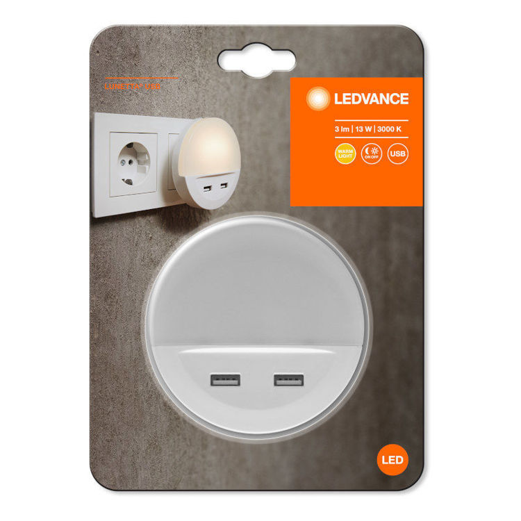Alles LEDVANCE LED noćna svjetiljka LUNETTA LED White USB