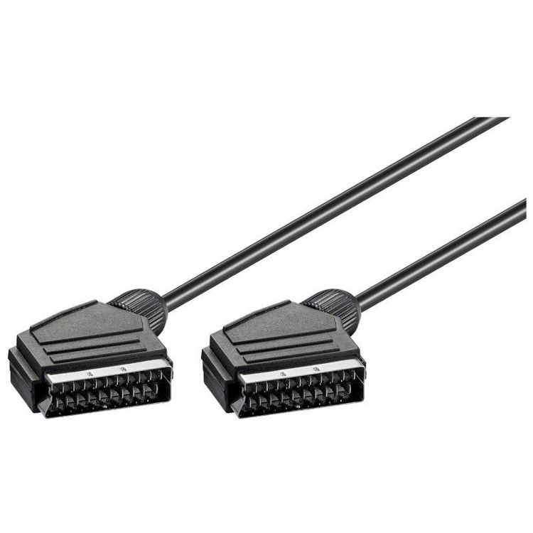 Alles Kabel SCART, 21 pinski, oklopljen, 1,5m