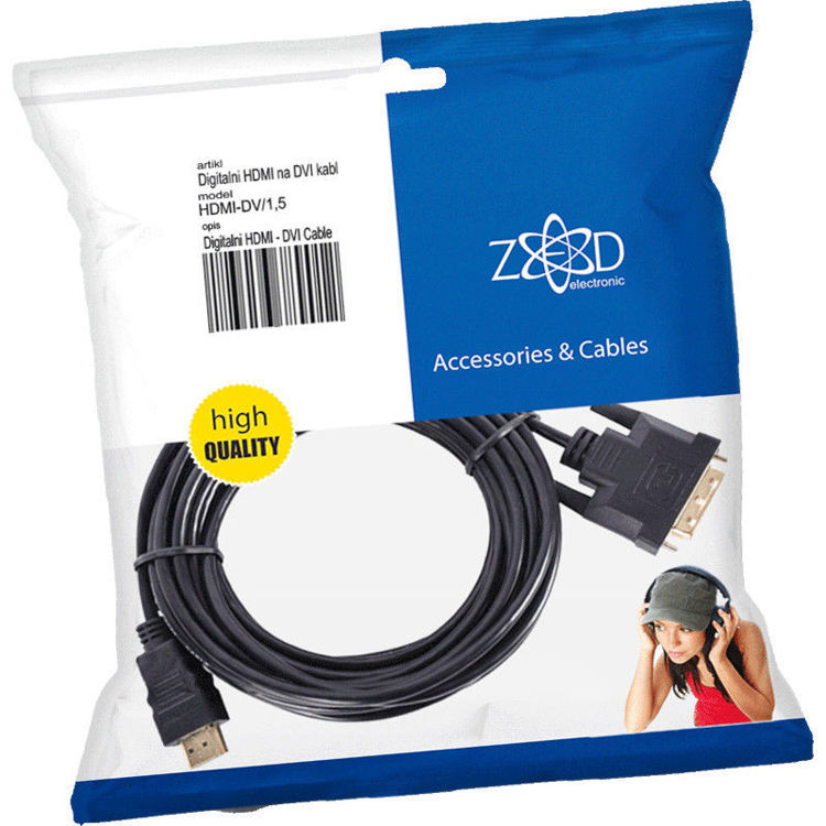 Alles Kabel HDMI-DVI 1,5 m
