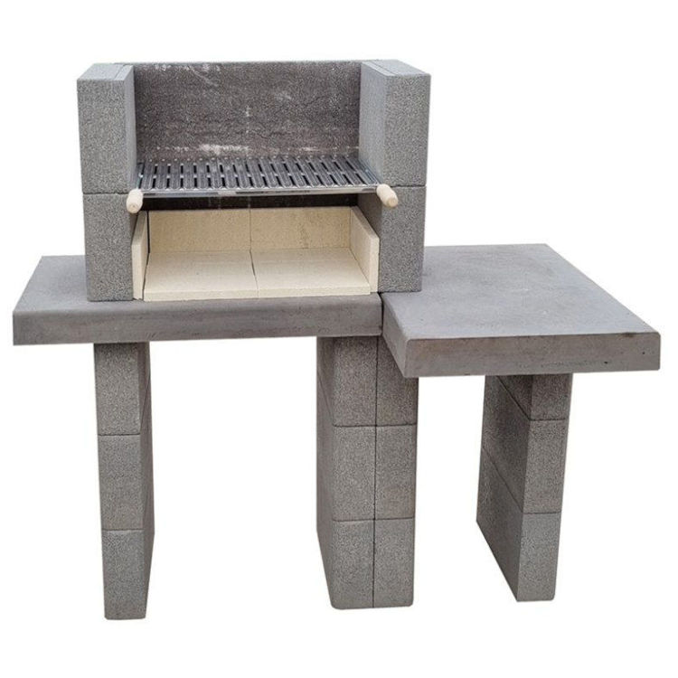 Alles Roštilj vrtni modularni CONCRETE PUZZLE MOD6U1