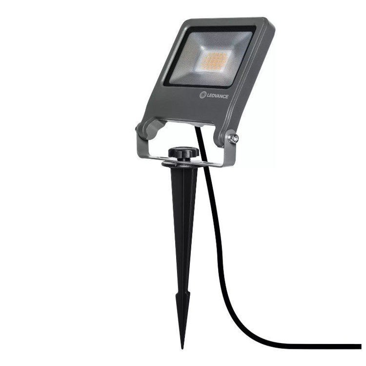 Alles LEDVANCE LED vrtni reflektor ENDURA GARDEN Flood 20 W 830 Spike