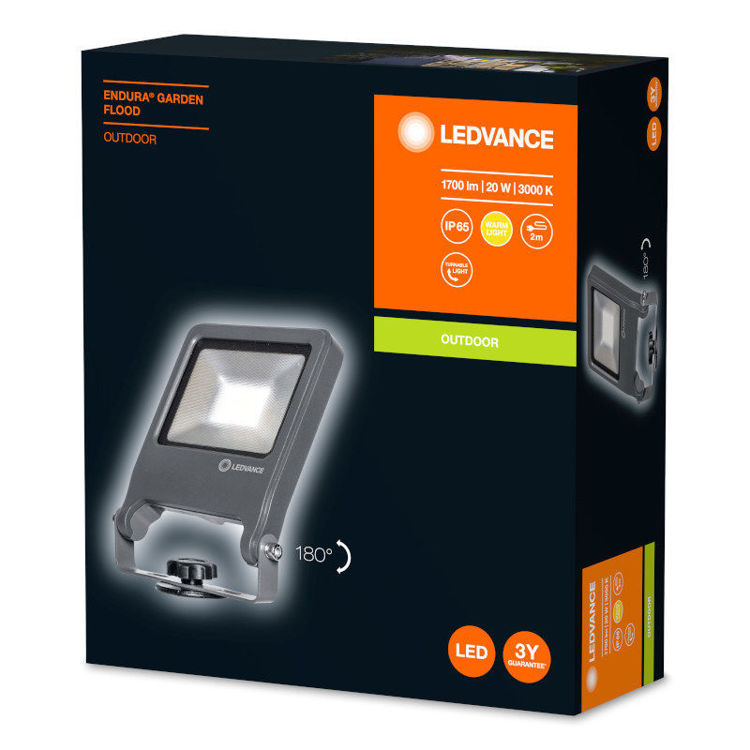 Alles LEDVANCE LED vrtni reflektor ENDURA GARDEN Flood 20 W 830 Spike