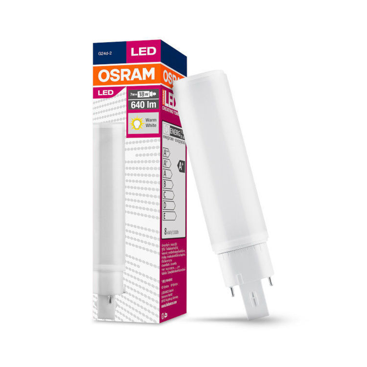OSRAM LED žarulja DULUX D LED EM & AC Mains 18 7 W/3000 K G24d-2