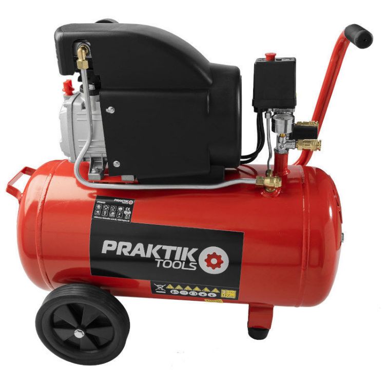 Alles PRAKTIK TOOLS kompresor PTQ121 + SET PTA040
