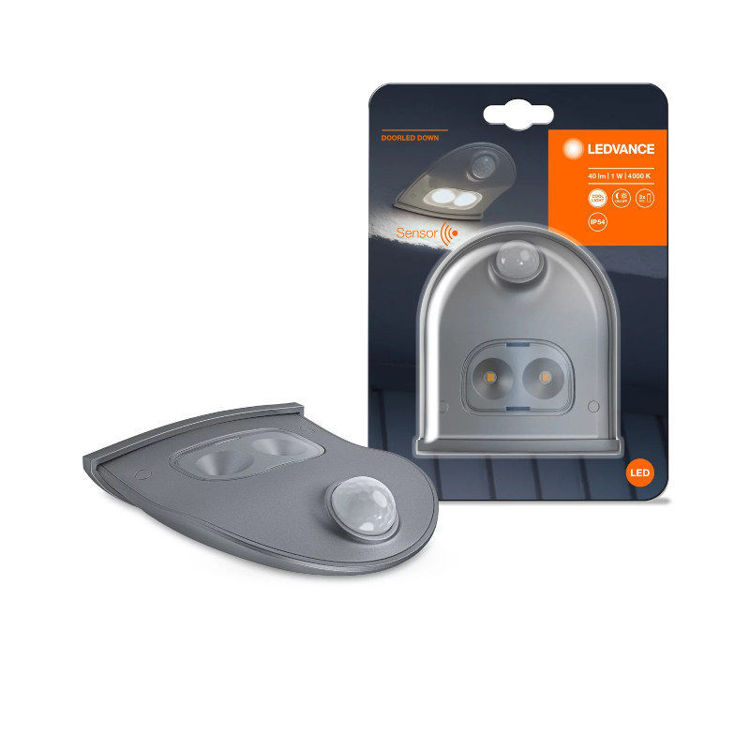 Alles LEDVANCE LED svjetiljka DoorLED Down Silver