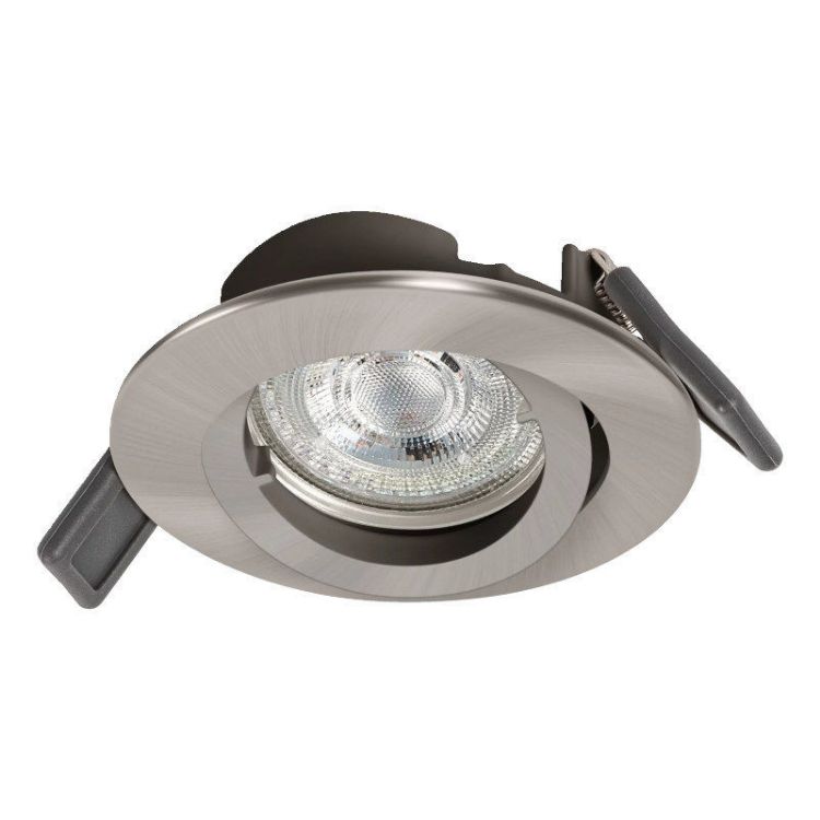 Alles LEDVANCE svjetiljka LED ugradbena RECESS GU10 ADJ 4.3W 2700K Brušeni nikal