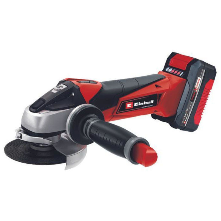 Alles EINHELL brusilica akumulatorska TE-AG 18/115 Li (1x4,0Ah) KIT