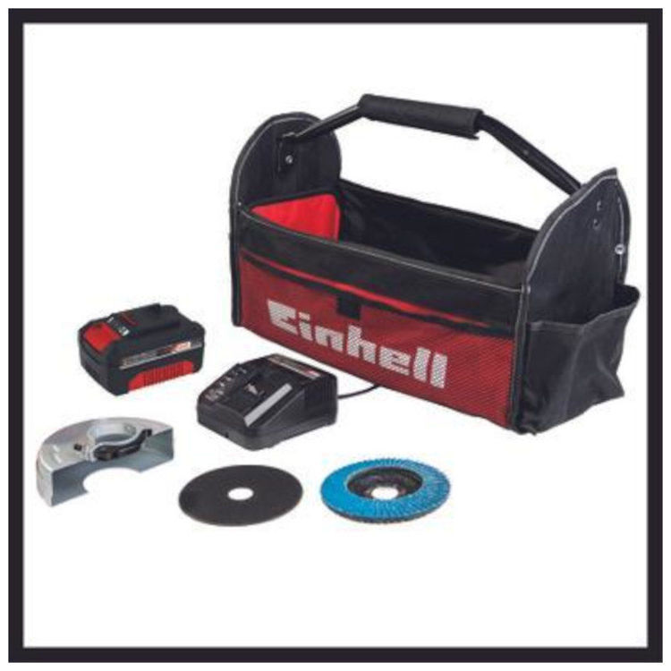 Alles EINHELL brusilica akumulatorska TE-AG 18/115 Li (1x4,0Ah) KIT