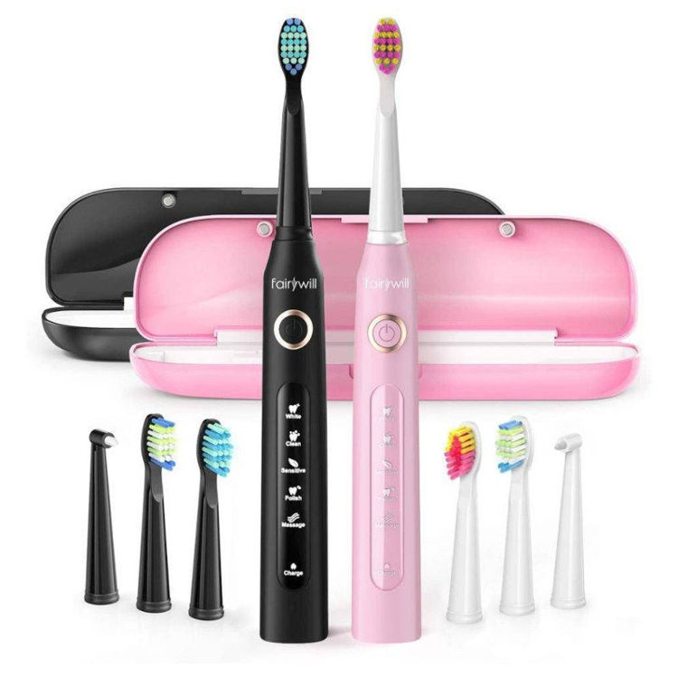 Alles FAIRYWILL četkica za zube električna FW-507 BLACK&PINK