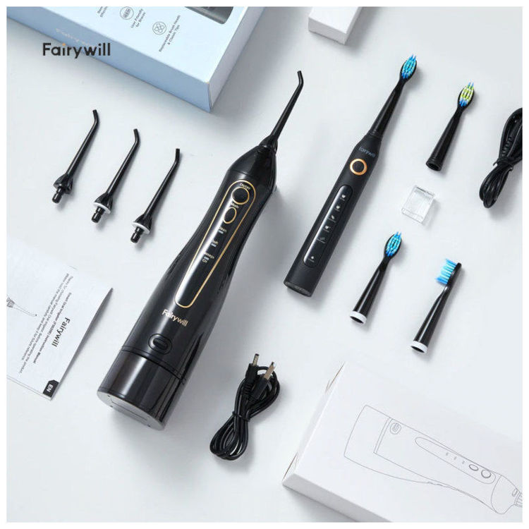 Alles FAIRYWILL set četkica + tuš FW-5020E + FW-507 WH