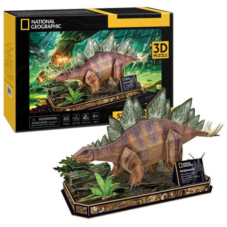 Alles CUBICFUN 3D slagalica - Dinosaur Stegosaurus