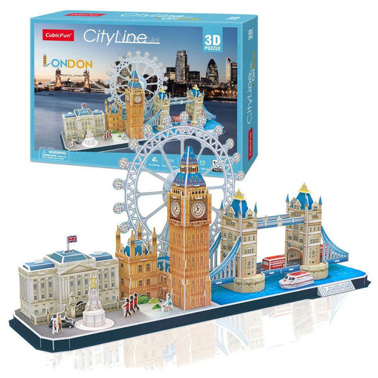 Alles CUBICFUN 3D slagalica - City line London