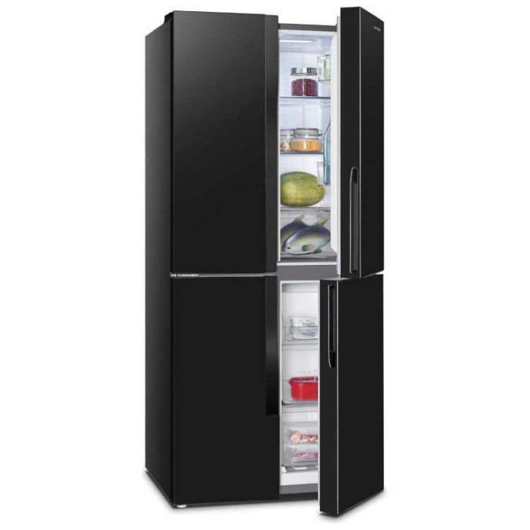 Alles GORENJE hladnjak SbS NRM818FMB CRNI