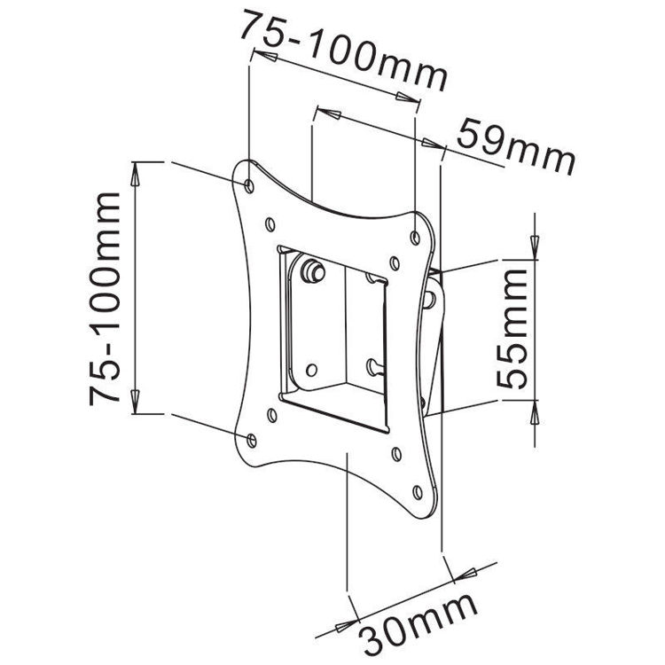 Alles SBOX stalak LCD-100