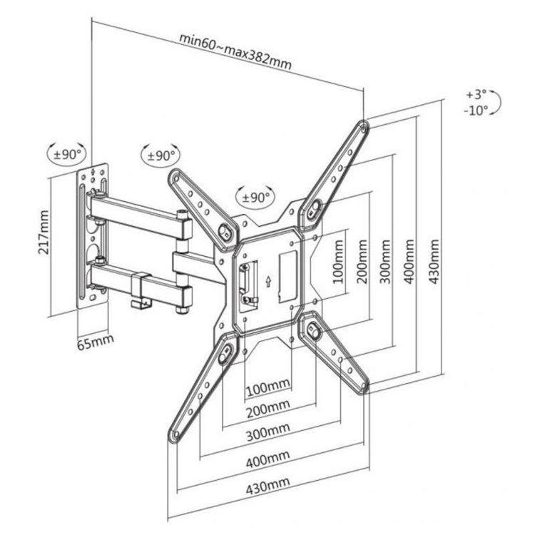 Alles SBOX stalak LCD-443