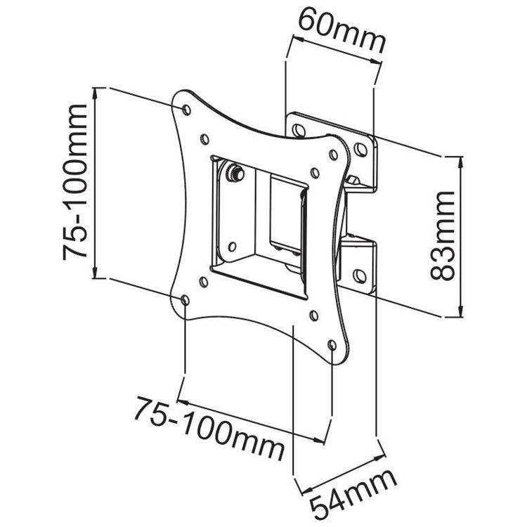 Alles SBOX stalak LCD-900B