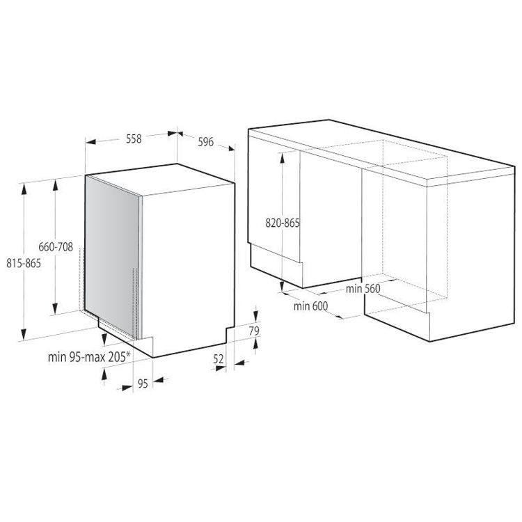 Alles GORENJE perilica posuđa ugradbena GV62040