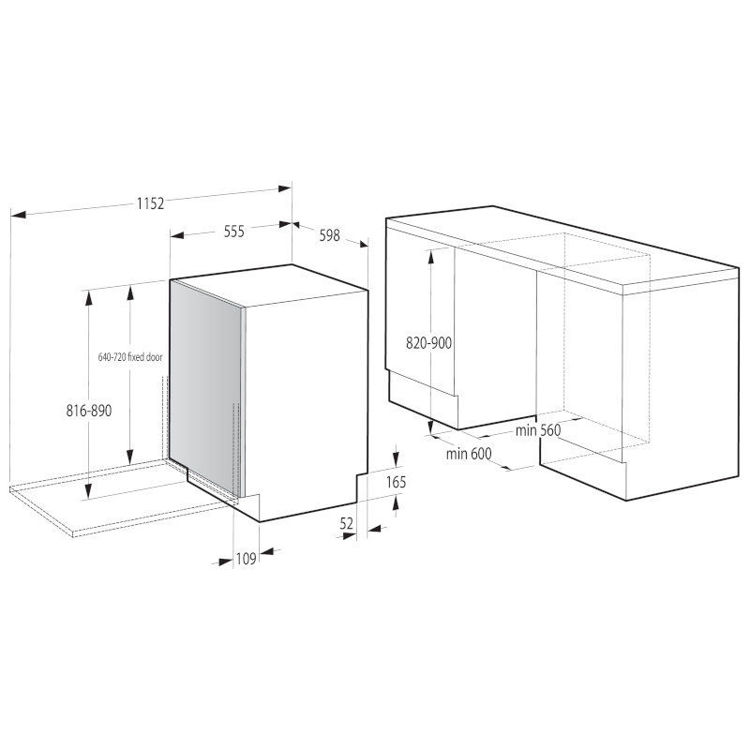 Alles GORENJE perilica posuđa ugradbena GV663D60