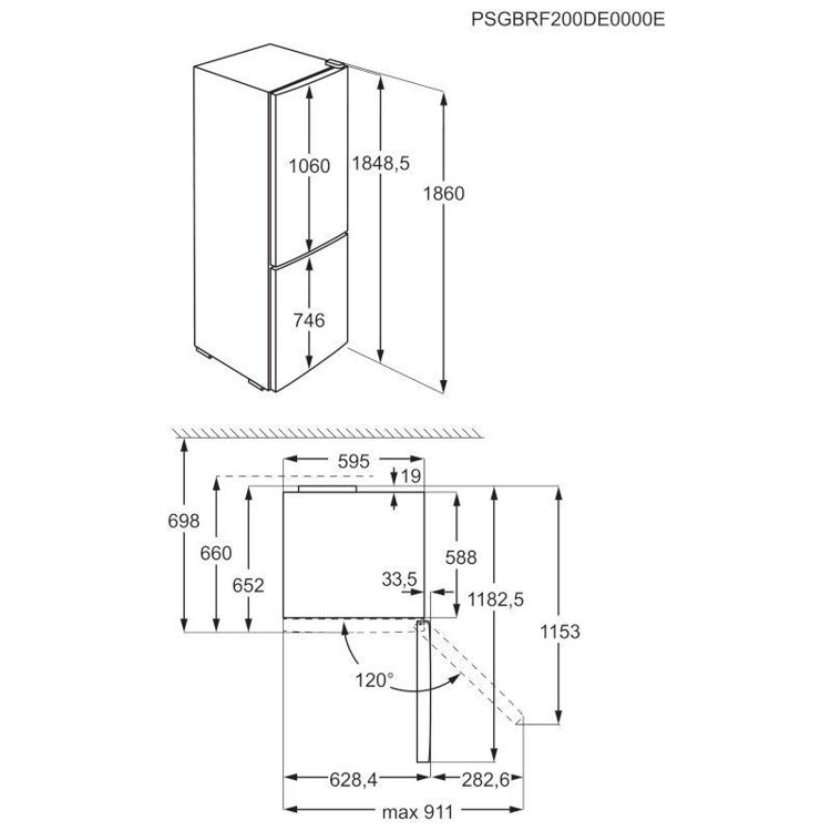 Alles ELECTROLUX hladnjak kombinirani LNT7ME32M1