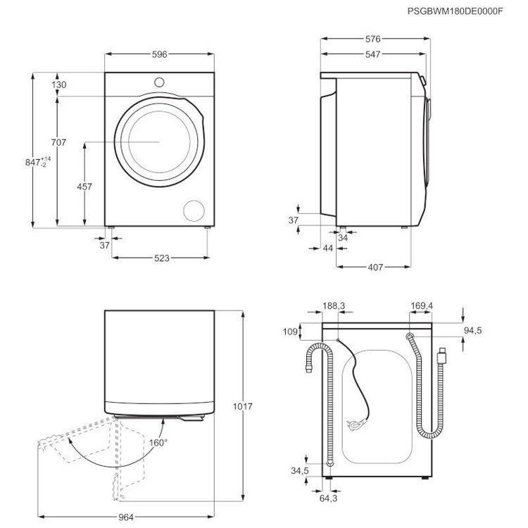 Alles ELECTROLUX perilica rublja EW6FN448W