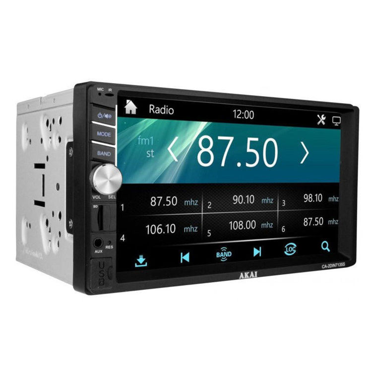 Alles AKAI auto radio CA2DIN7135S