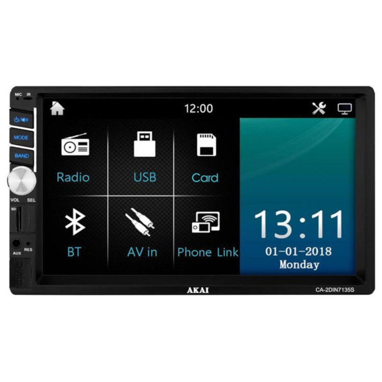Alles AKAI auto radio CA2DIN7135S