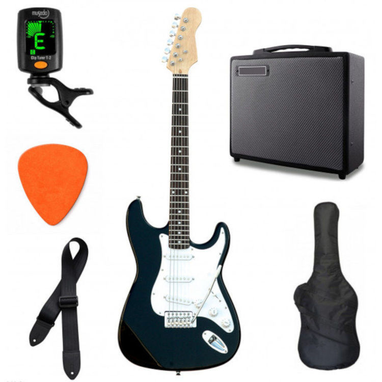 Alles FLIGHT gitara električna set EST 10 BK