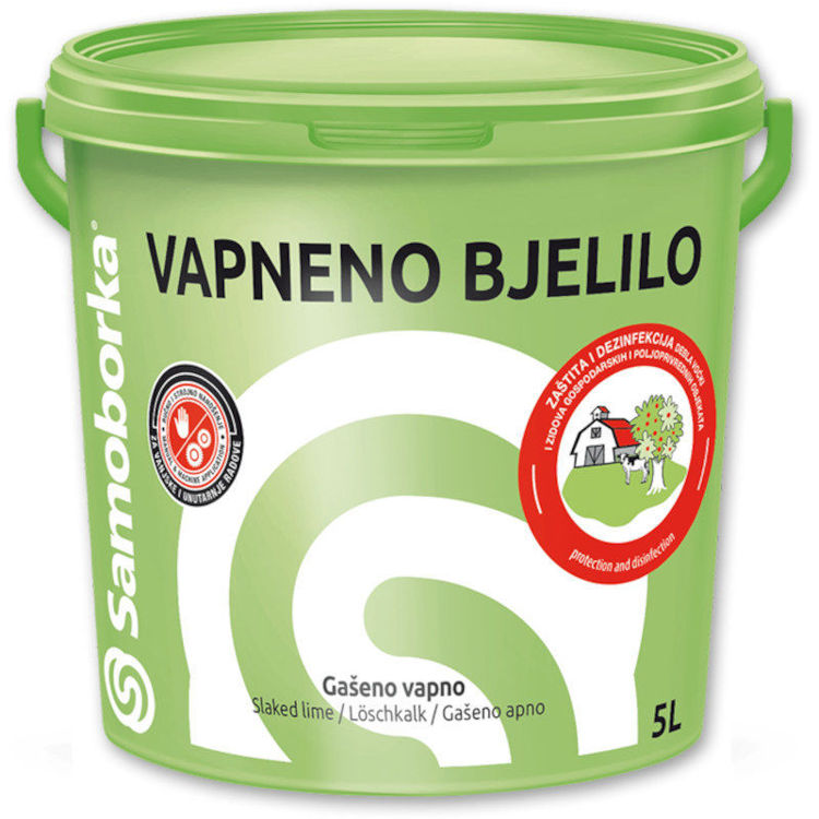 Alles SAMOBORKA Bjelilo vapneno 5l