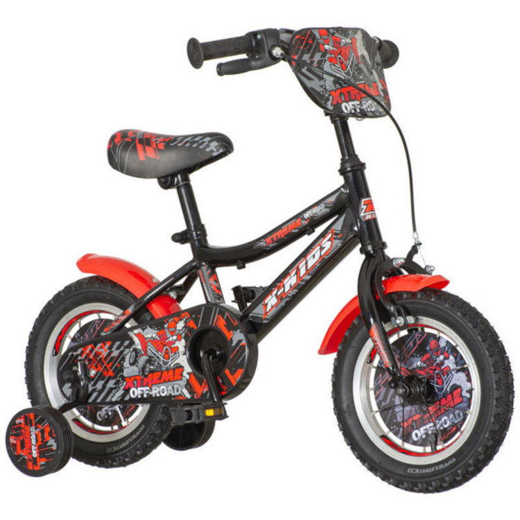 Alles XTREME bicikl 12 CRNO-SIVI