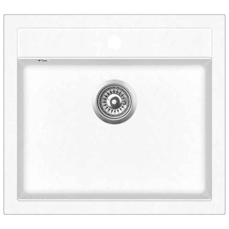 Alles AQUASANITA sudoper QUADRO SQQ100-W Alba