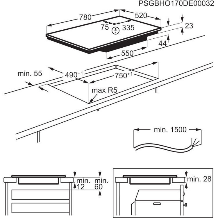 Alles ELECTROLUX ploča ugradbena EIV854