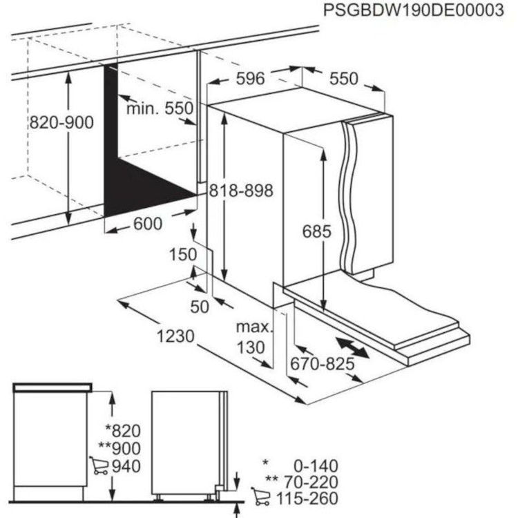 Alles ELECTROLUX perilica posuđa ugradbena EEZ69410L