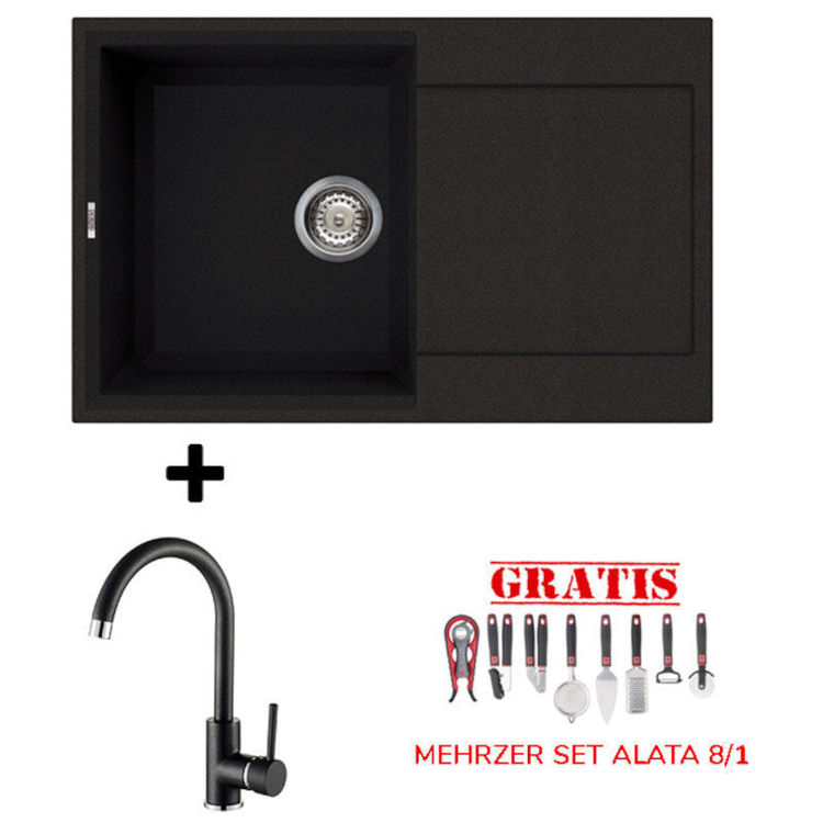 Alles ELLECI set Easy 300 + slavina SHR J Nero